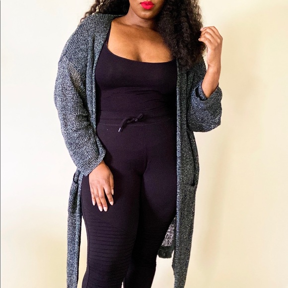 Sweaters - Open Maxi Cardigan